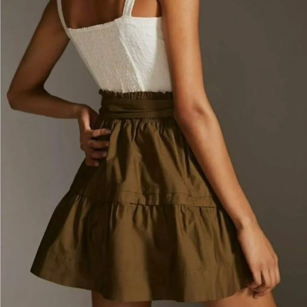 NWT Maeve by Anthropologie The Somerset Mini Skirt - Picture 2 of 8